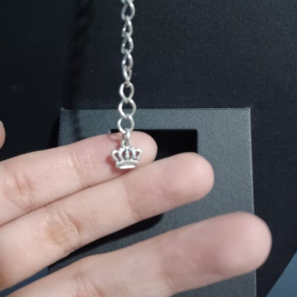 PREMIER DESIGNS Fade to Black Matte Silver Necklace, 16" - Picture 4 of 4